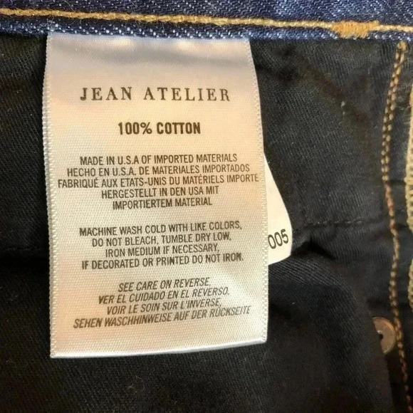 Jean Atelier Jeans High Waist Button Fly - Picture 11 of 12